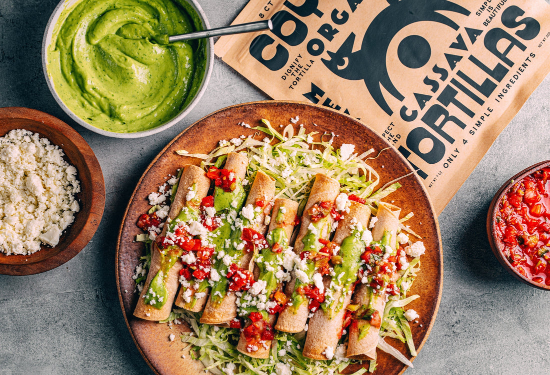 GAME DAY CRISPY ROLLED TACOS