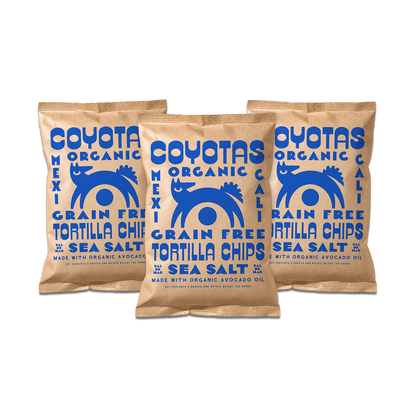 ORGANIC GRAIN FREE TORTILLA CHIPS SEA SALT / 5 OZ PER BAG
