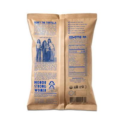 ORGANIC GRAIN FREE TORTILLA CHIPS SEA SALT / 5 OZ PER BAG