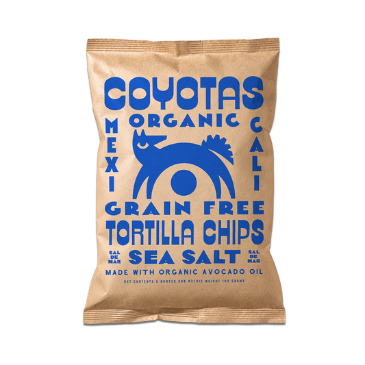 ORGANIC GRAIN FREE TORTILLA CHIPS SEA SALT / 5 OZ PER BAG
